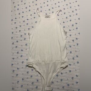 White Story Brand Bodysuit Size Medium Tank